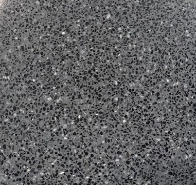 Terrazzo Black Polished 12"x12"