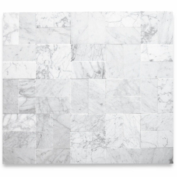 Carrara White Marble 3x6 Subway Tile Polished