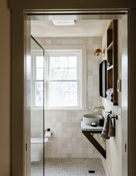 Trinity White Gloss 4"x4" Ceramic Wall Tile