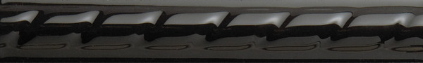 Decorative Accents Black Gloss Rope Liner 7/8"x6"