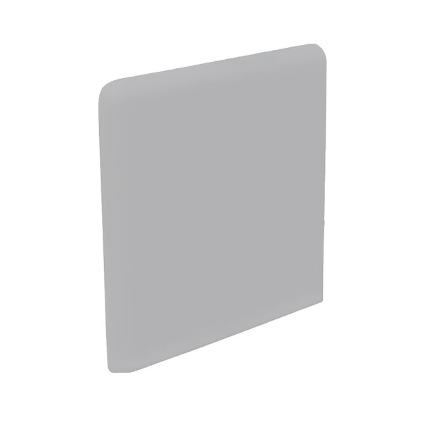 Tender Gray Gloss 3"x3" Double Bullnose Edge on Two Sides