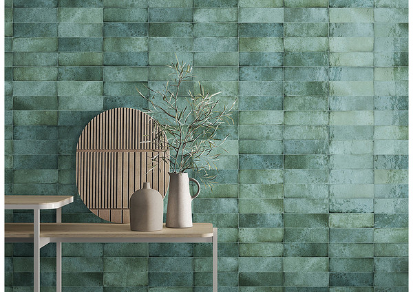Heirloom Green Gloss 2.6"x7.9" Ceramic Wall Tiles