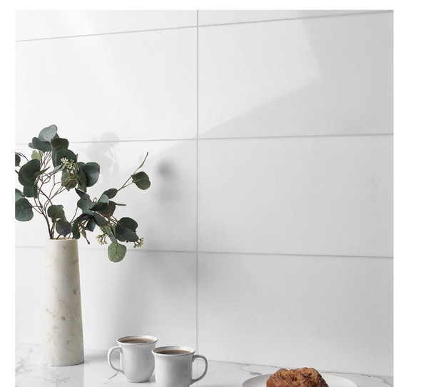 Thassos White Extra Polished Marble Tile 12x24