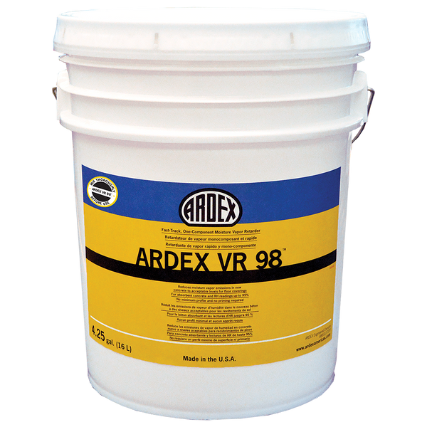 ARDEX VR 98™
Fast-Track, One-Component Moisture Vapor Retarder