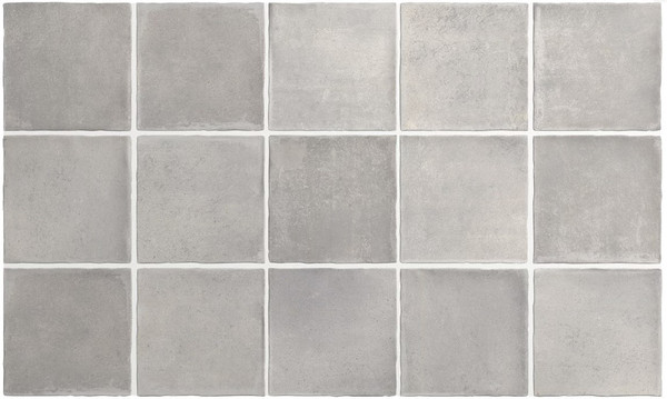 Argile Concrete 4"x4" Floor & Wall Porcelain Tile