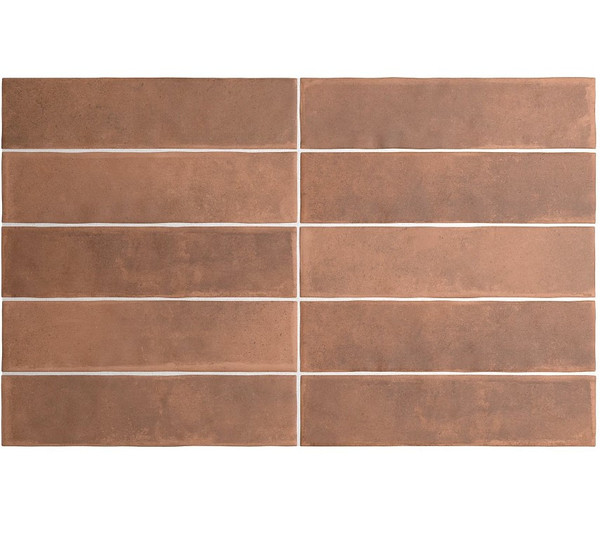 Argile 2.5" x 10" Porcelain Tile - Cotto