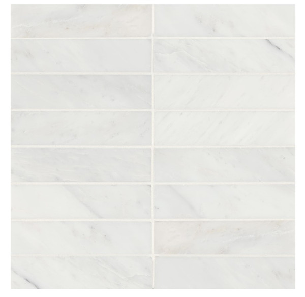 Ocean White Honed 2x8