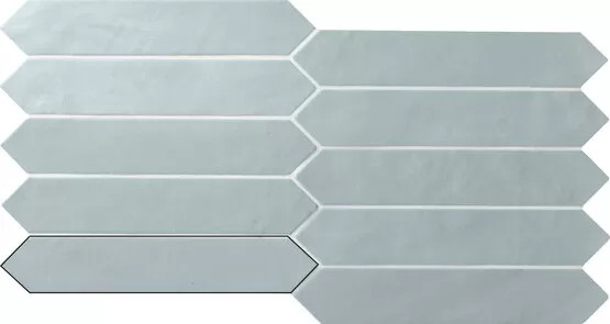 Switch OFF Blue Matte 1.75x9.5 Ceramic Picket Wall Tiles