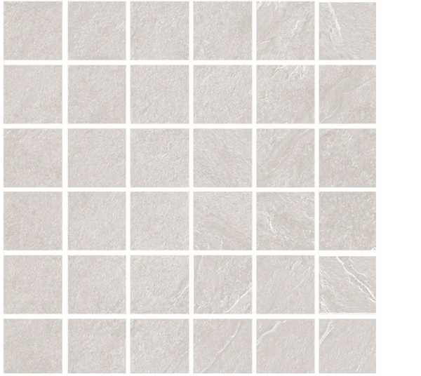 Ardesia Bianco 2.25"x 2.25" Mosaics 12"x12" sheets