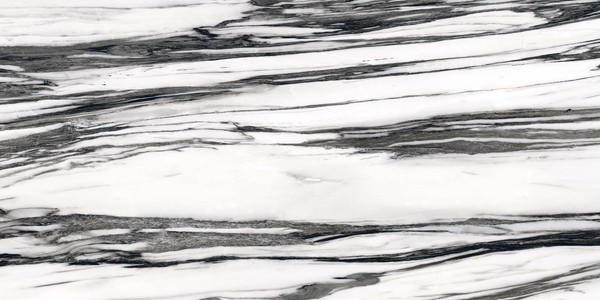 B&W Marble Fall Matte 24x48