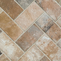 London Brick Beige 5" x 10" Porcelain Floor Tile