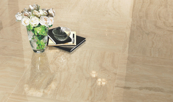 Marvel Pro Travertino Alabastrino Lappato 24x24