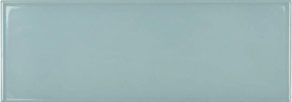 CC Borders Teal Gloss 4"x12" Ceramic Wall Tile