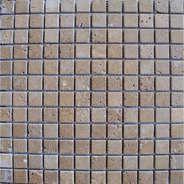 Noce Tumbled 1x1 Mosaics $11.99 Sq. Ft. (9 Sq. Ft. Left)