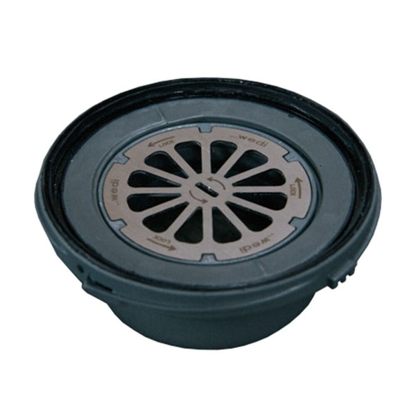 Wedi Fundo Ligno Curbless Shower Pan (Base) w/ Click and Seal Drain Unit - 60" x 72" x 1-1/8" Center Drain