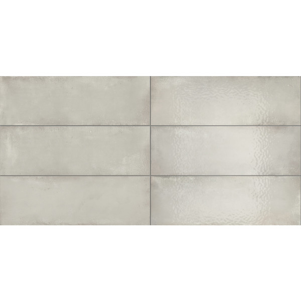 Be Like Ceramic Tiles - 24-in x 8-in - Shell Glossy