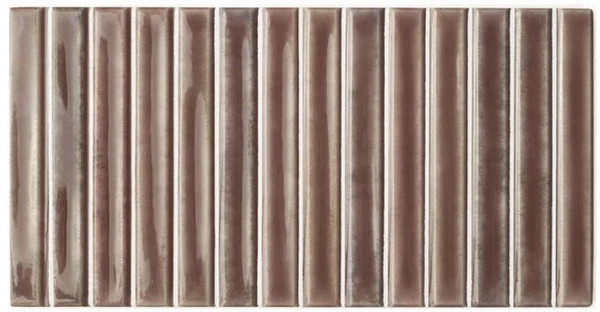 Potters Wine 5×10 Bars Decorative Tile Glossy