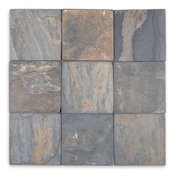 California Gold Slate 4×4 Tumbled