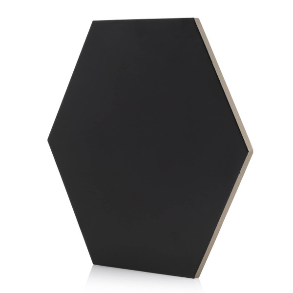 Element Black 9.25x10.5 Hexagon Tiles