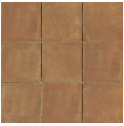 Cotto Europa: Terra Cotta Porcelain Tile 14x14 Matte Finish Cotto Field Tile Caramel $8.95 SF