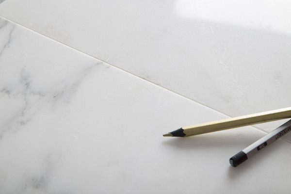 Ocean White Polished 12x24 Marble Tiles