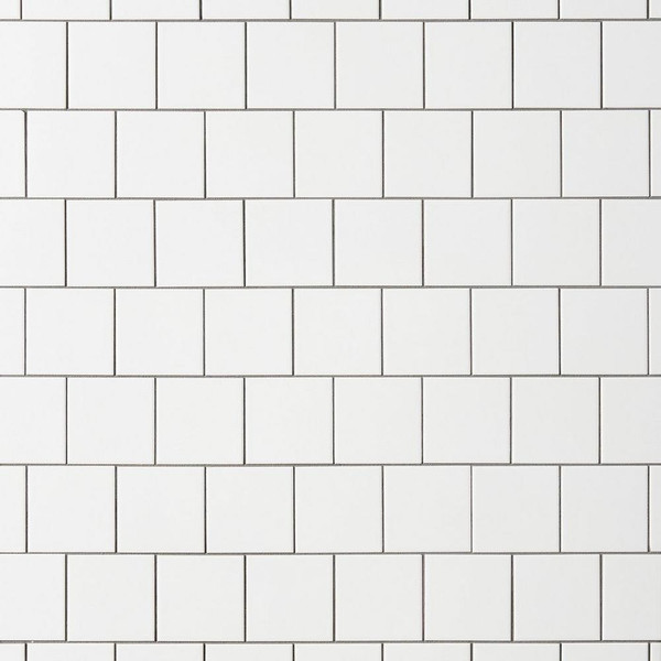 Ice White Matte 4.25"x4.25" Ceramic Wall Tile