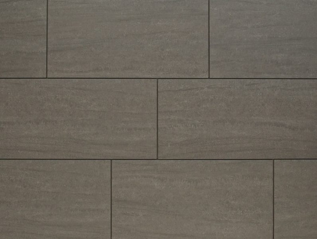 Alpi Porcelain Tile Collection: Grigio 12x24, 2x2 Square Mosaic, 3x24 Bullnose Tiles Porcelain Tile