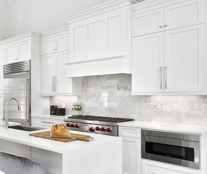 Carrara White Polished 4x12