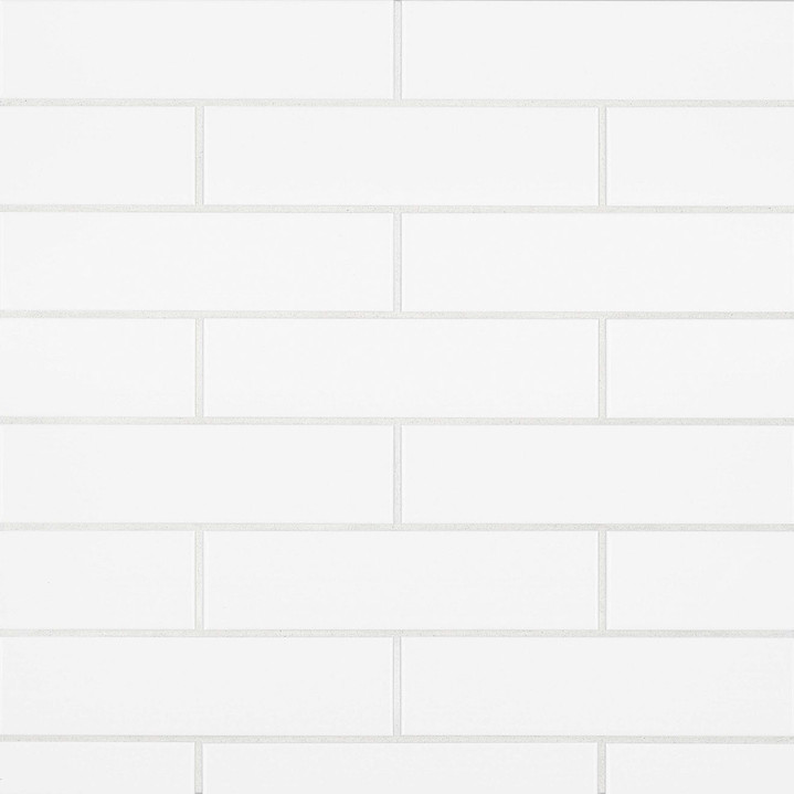 Ice White Gloss 3"x12" Ceramic Wall Tiles