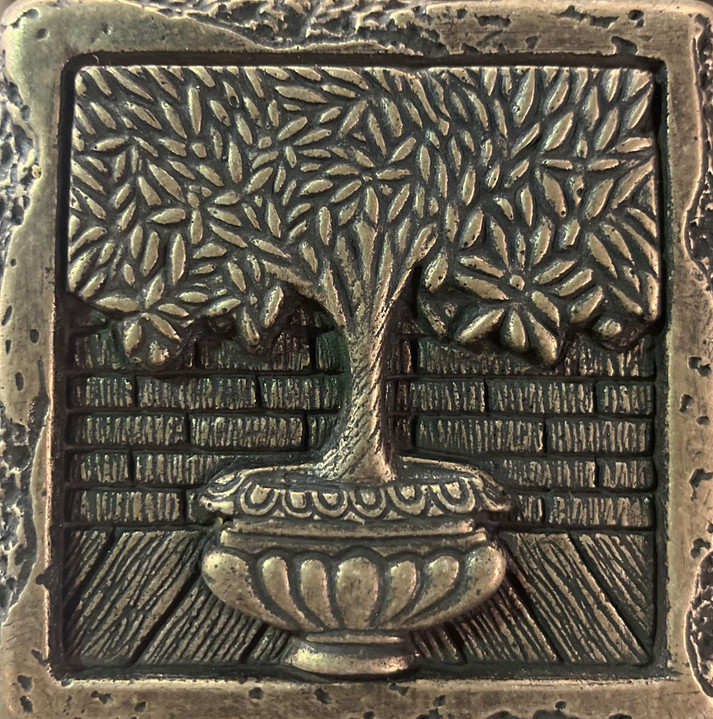 Tree of Life 4"x4" Bronze Cast Deco's $9.99 EA