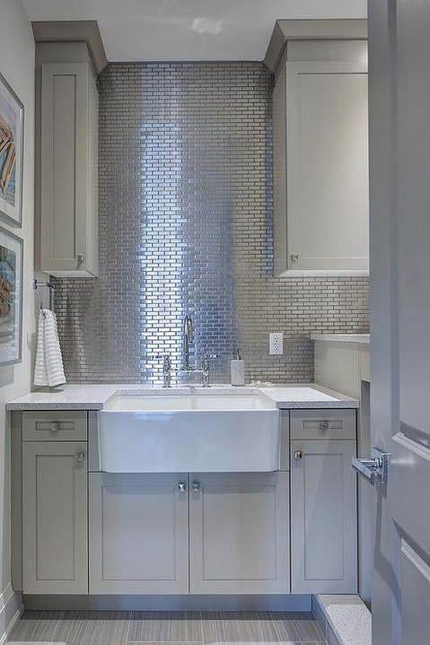 Stainless Steel 1x3 Brick Set Mosaics