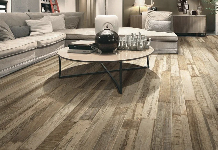 Sea Wood Sand 8"x32"