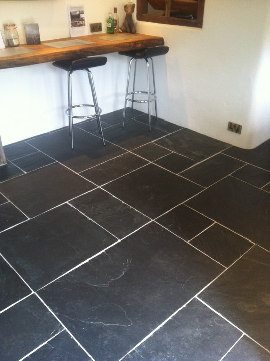 Brazilian Black Versailles Pattern Slate Tiles