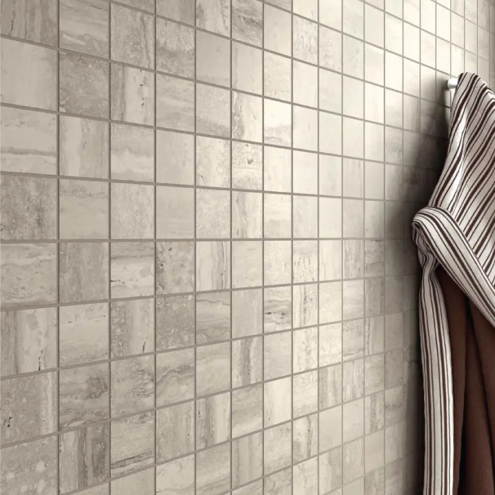 Flow Ivory 2x2 Mosaics