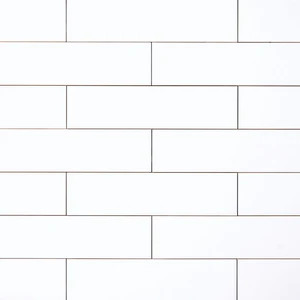 Ice White Matte 3"x12" Ceramic Tiles