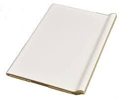 Ice White Matte Cove Base 4"x6" Finished on 6" Side