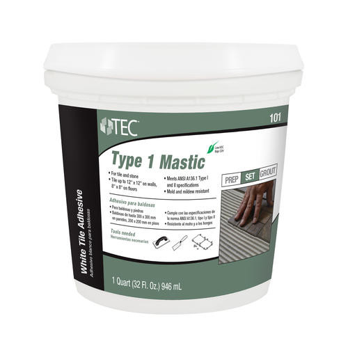 TEC Type 1 Mastic 101 3.5 Gallon Units