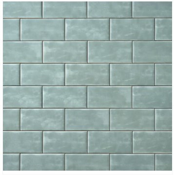 Manzanita Aqua Gloss 3"x6" Ceramic Wall Tiles