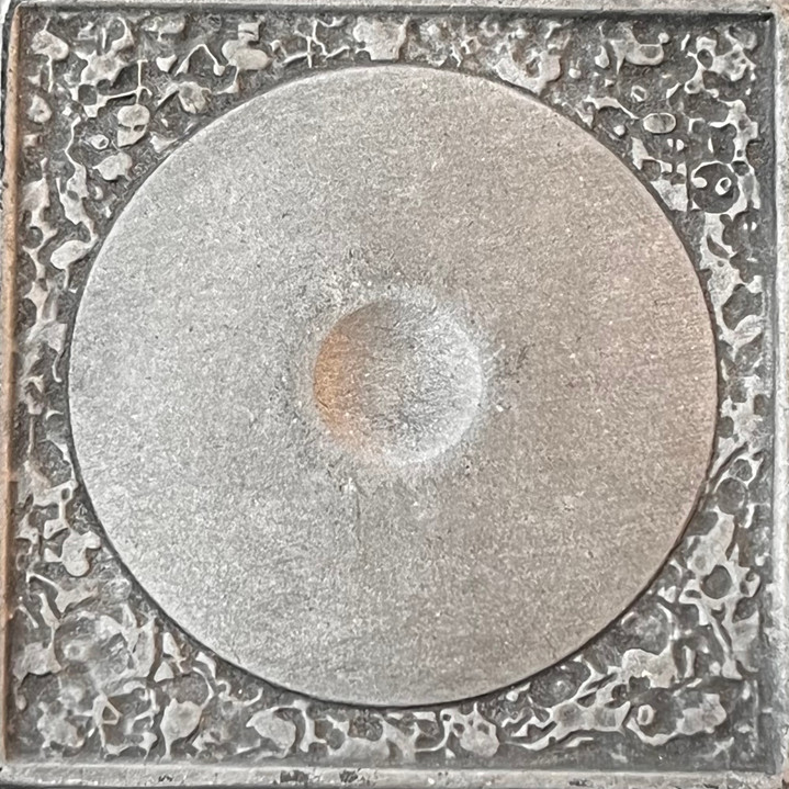 Mod C Silver 2"x2"Deco Cast Metallic