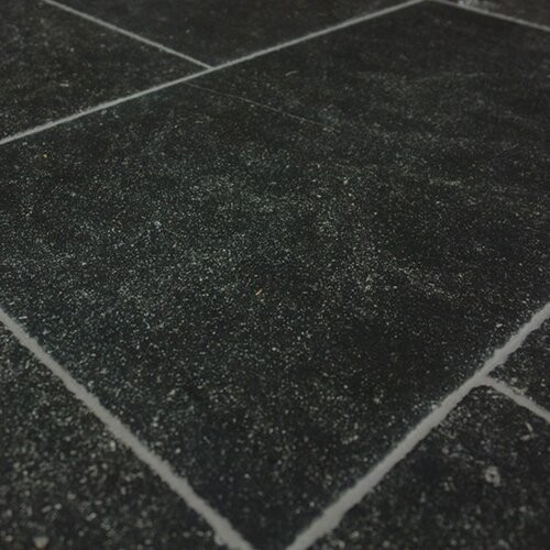 Belgium Black Limestone Hand Cut 12x24's 3/4" Thick