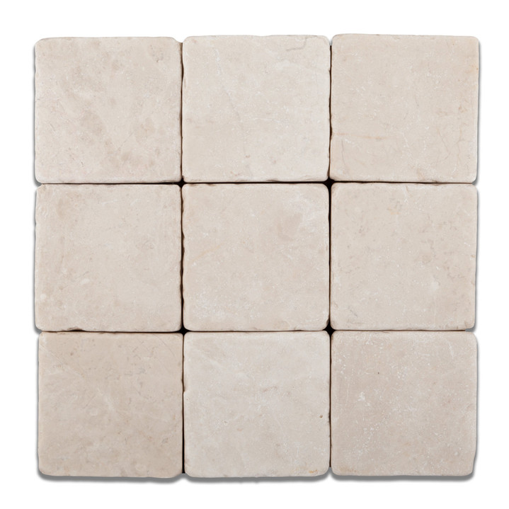 9021 Crema Marfil Tumbled 4x4