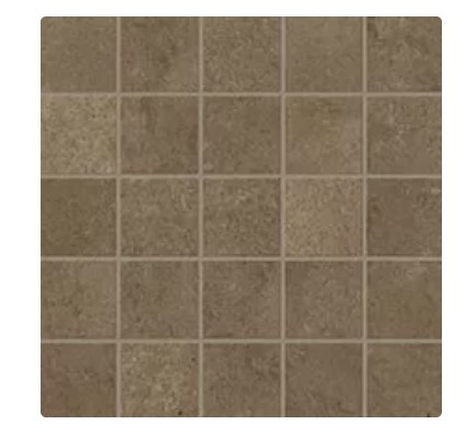 Bits Peat Brown 2.25x2.25 Mosaics