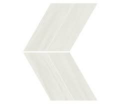 Marvel Stone Bianco Dolomite Lappato Chevron Mosaics