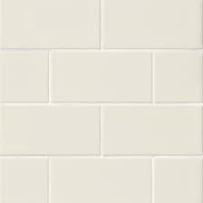 Ivory Matte 3x6 Glazed Wall Tile