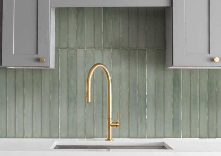 Rainbow Aqua Gloss 2"x20" Ceramic Wall Tiles