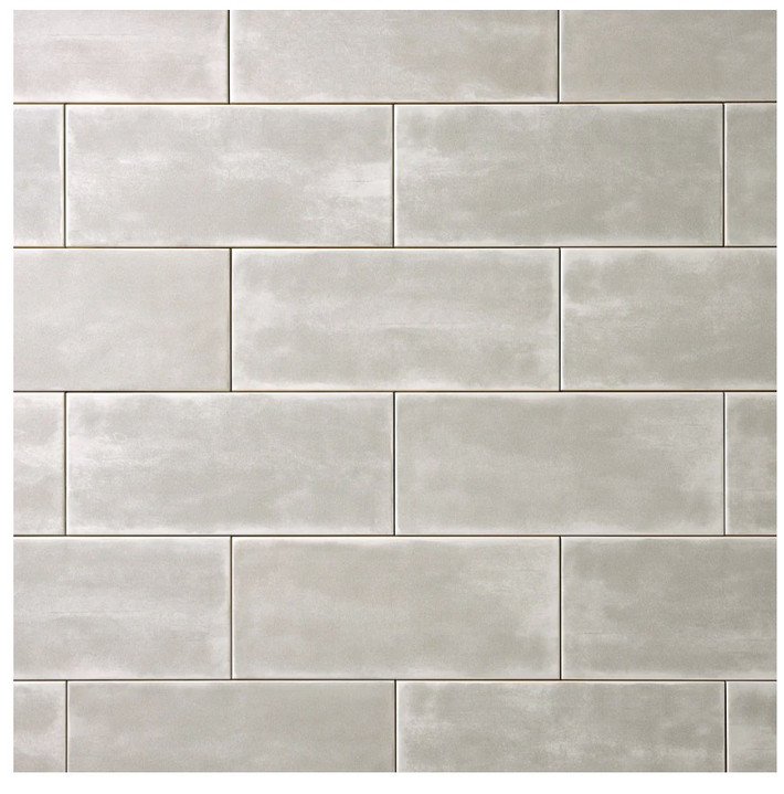Manzanita Tender Gray 4x10 Gloss Ceramic Wall Tiles $6.95 Sq. Ft. (78.75 Sq. Ft. Left)