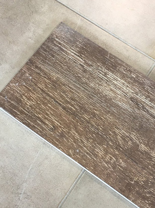 Tobacco Brown Wood Look Porcelain Tile 12x24 $1.99 SF Closeout Porcelain Tile