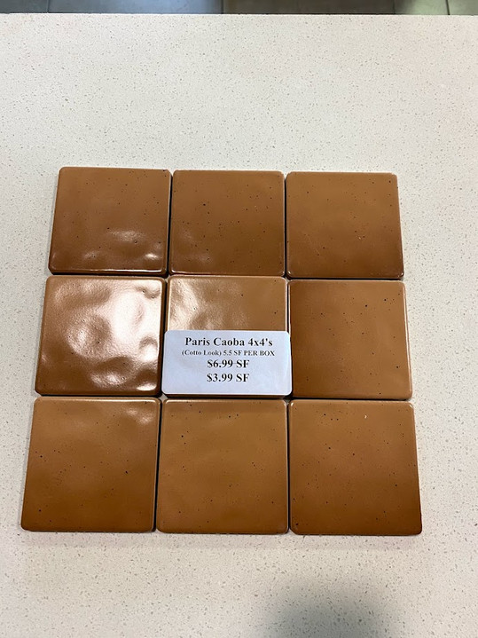 Sichar Paris Caoba 4x4 $3.99 Sq. Ft. (32.77 Sq. Ft. )