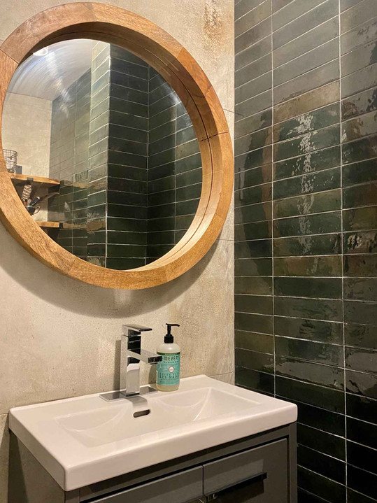 Clay Collection Olivia 2 3/8"x 9 7/16" $16.99 Sq. Ft. (Box Size 5.57 Sq. Ft. Per Box) Wall & Floor Tiles on Wall