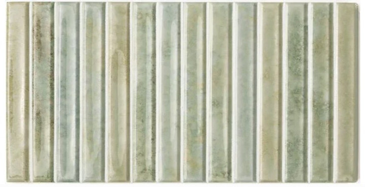 Potters Agave 5×10 Bars Decorative Tile Glossy